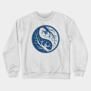 Yin Yang Bonsai Tree Crewneck Sweatshirt